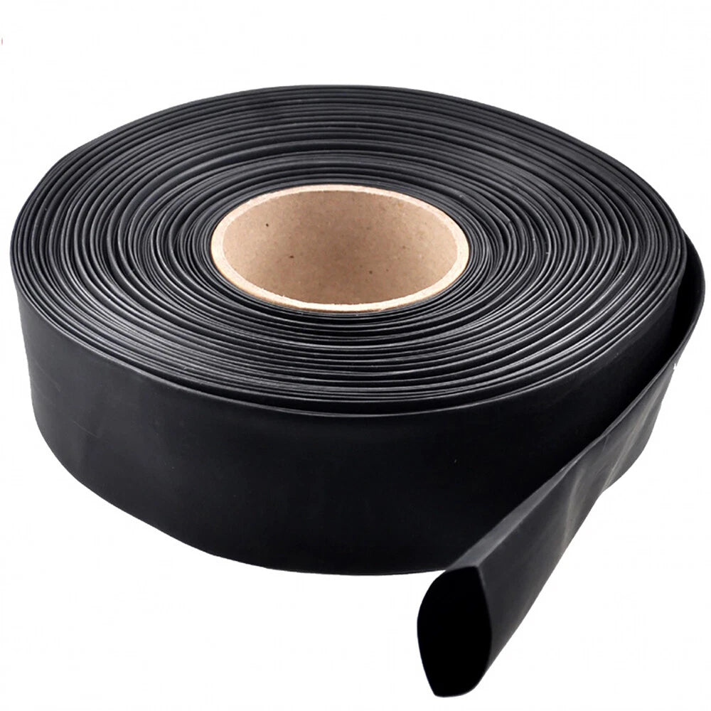 Black Heat Shrink Tubing 2:1 — Electrical Wire Sleeving, Φ0.6mm–Φ210mm
