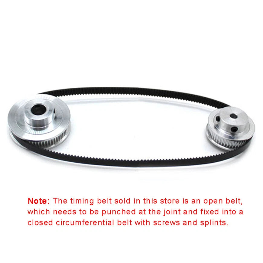 GT2 6mm Timing Belt Tooth Drive Pulley 16 20 30 32 36 40 48 60 80 Bore 5 6 8 10