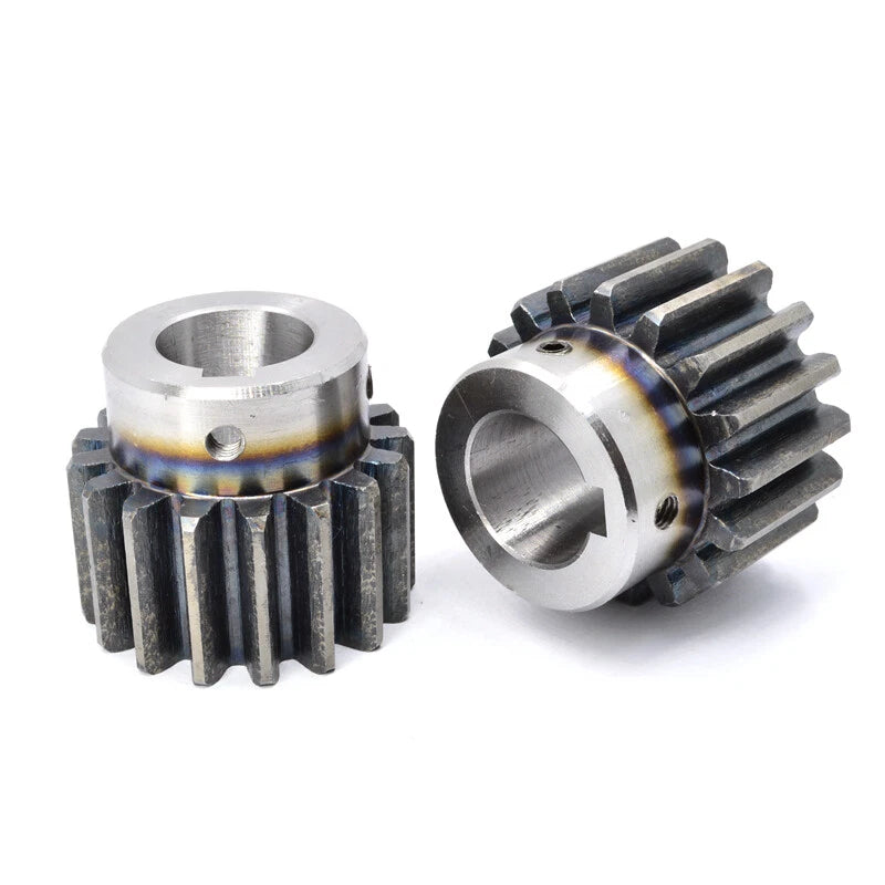 2.5 Mod 15T - 32T Precision Spur Pinion Gear With Step 45# Steel Motor Gear