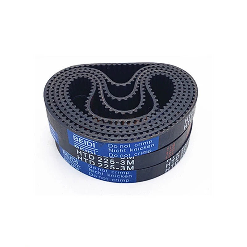 HTD 3M Timing Belt 20mm Wide — Rubber Synchronous Drive Belt, 468–486mm Loop Length