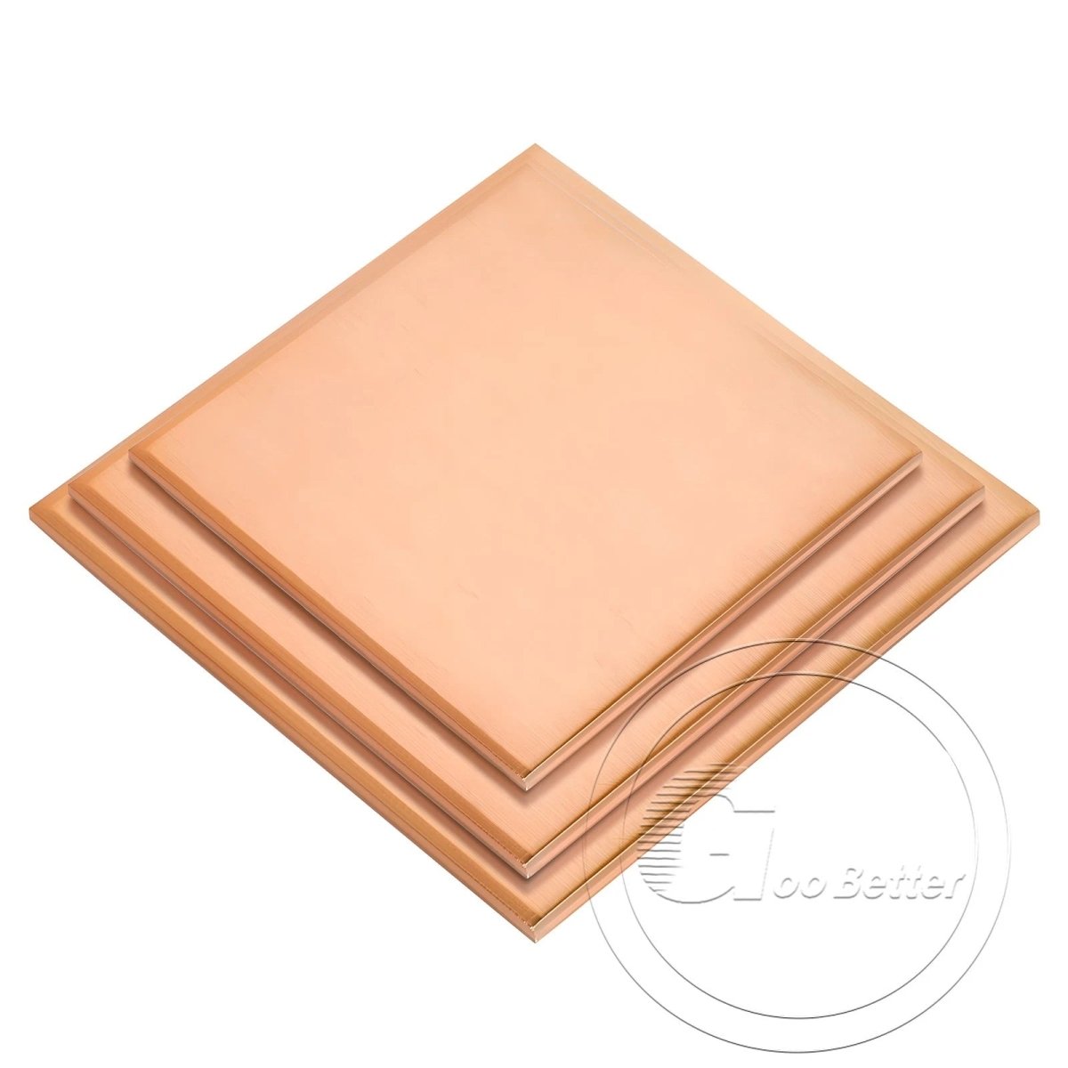 1.2MM-10MM Thick T2 Pure Copper Plate/Sheet Copper Block Laser Cut 10MM-300MM - HomeDIYer