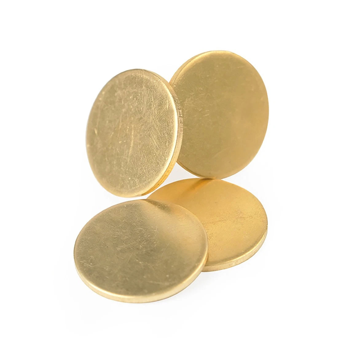 Thick 0.5mm-6mm Solid Brass Discs Blanks Discs Ø 20mm-300mm Metal Round Sheets