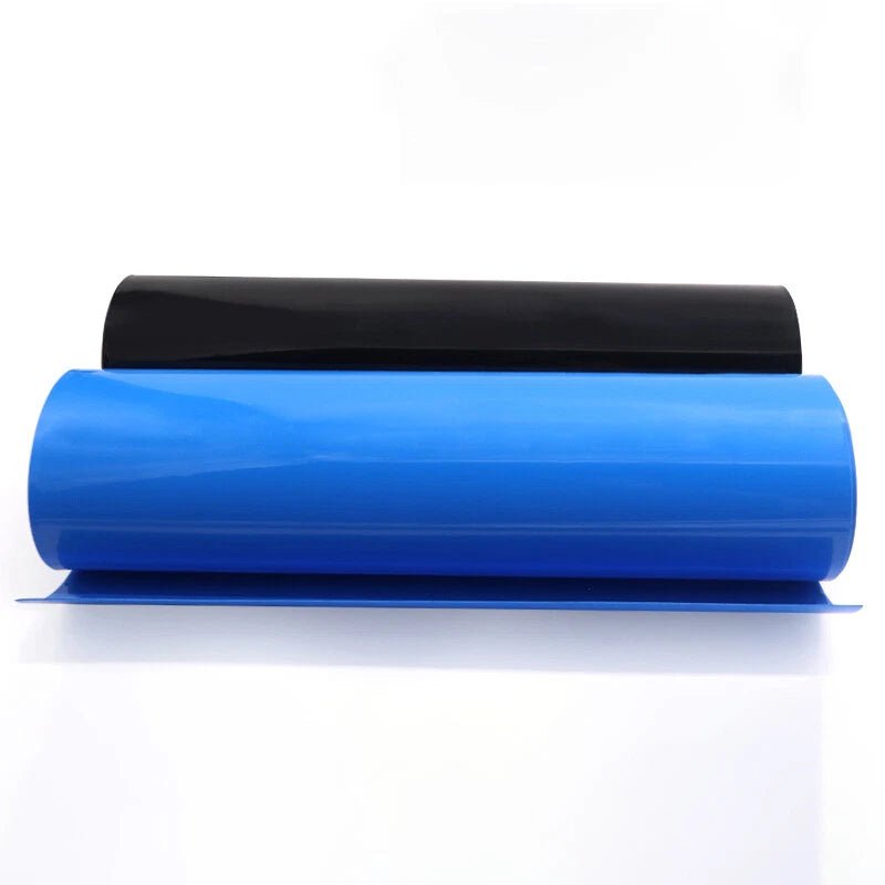 PVC Heat Shrink Tubing – Flattened Width 103mm to 625mm, Multiple Colors - HomeDIYer