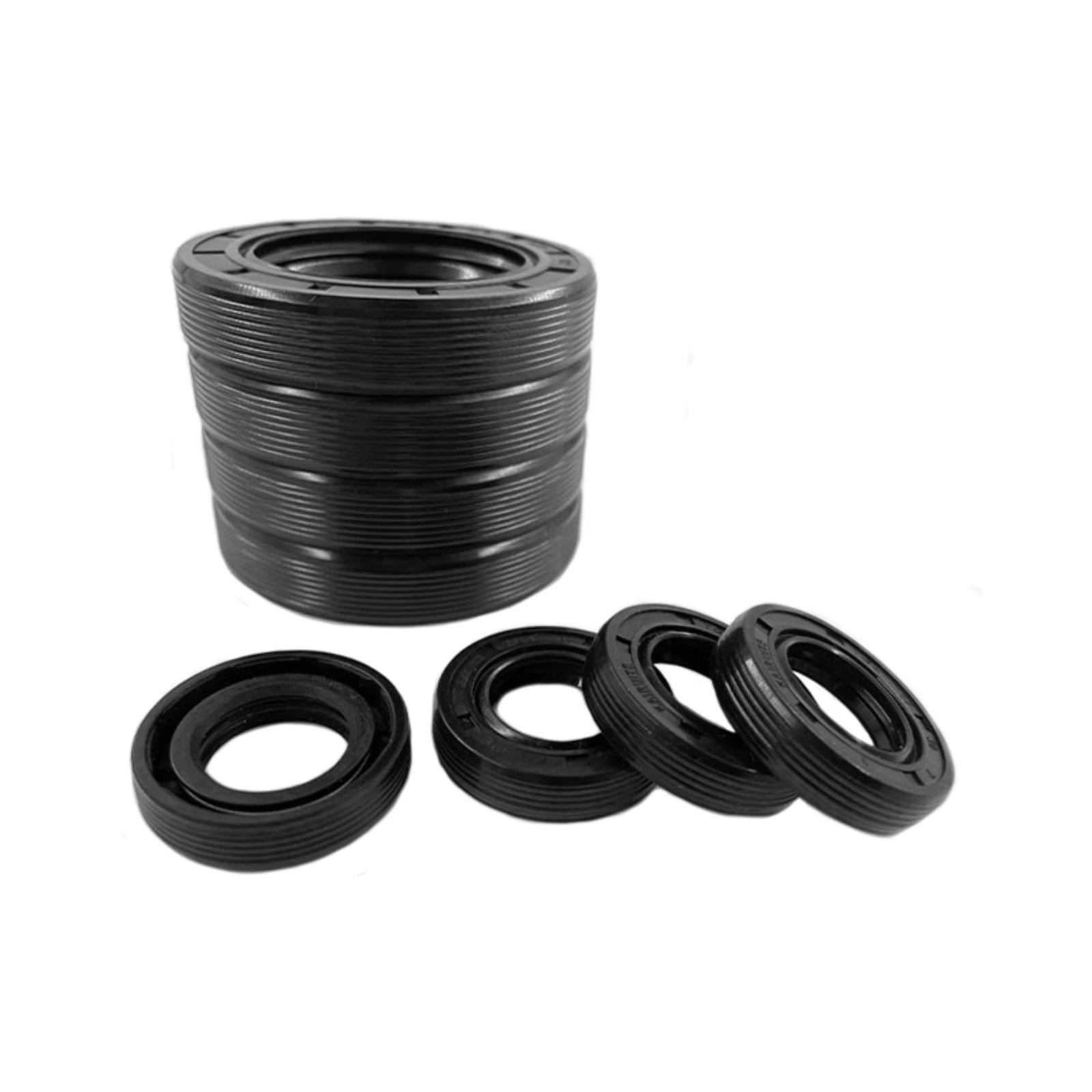 TC Double Lip Oil Seal NBR 70 — ID 17mm Rotary Shaft Seal, Multiple OD & Heights