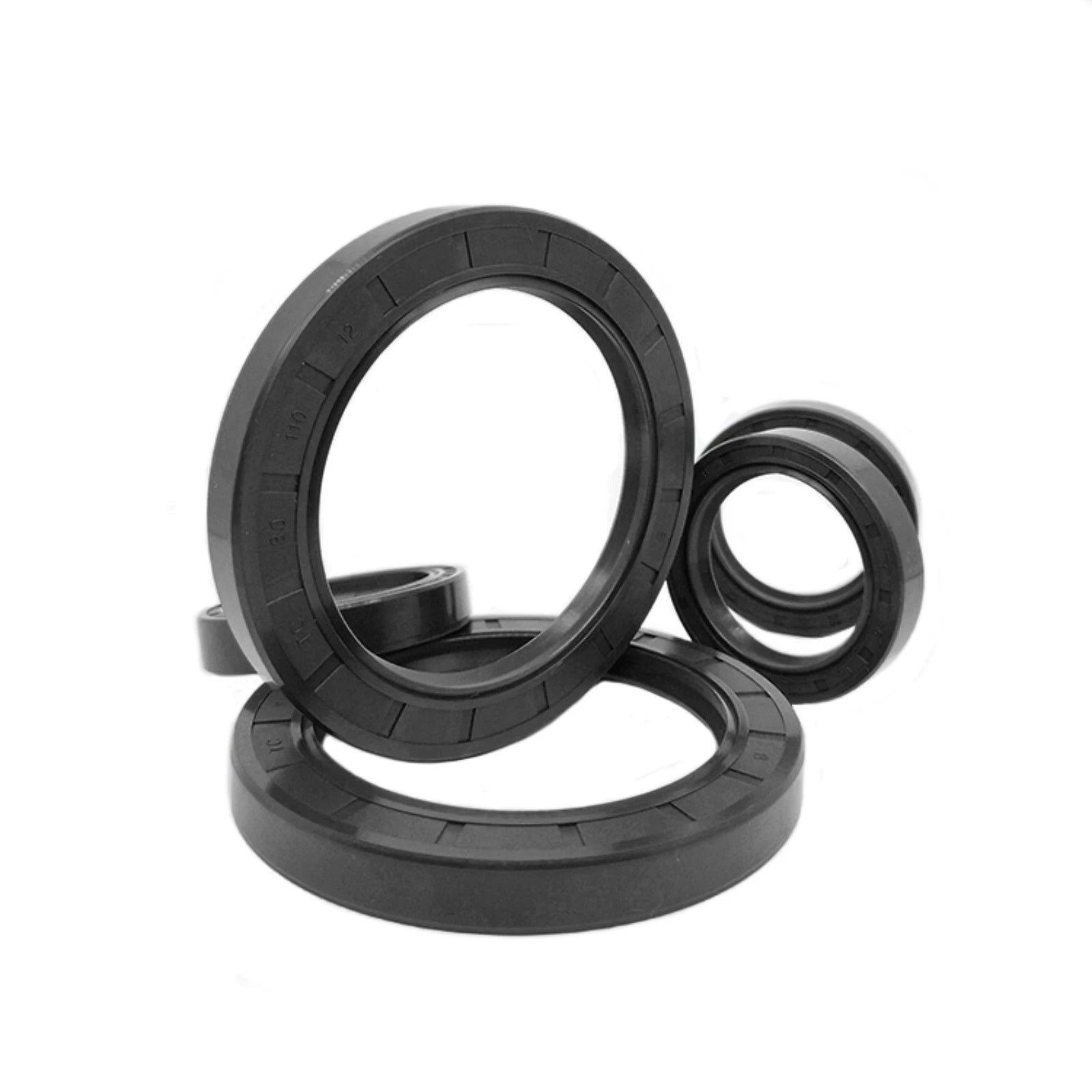 TC Double-Lipped NBR Oil Seal — 38mm ID, Nitrile Rotary Shaft Seal, Multiple OD & Heights