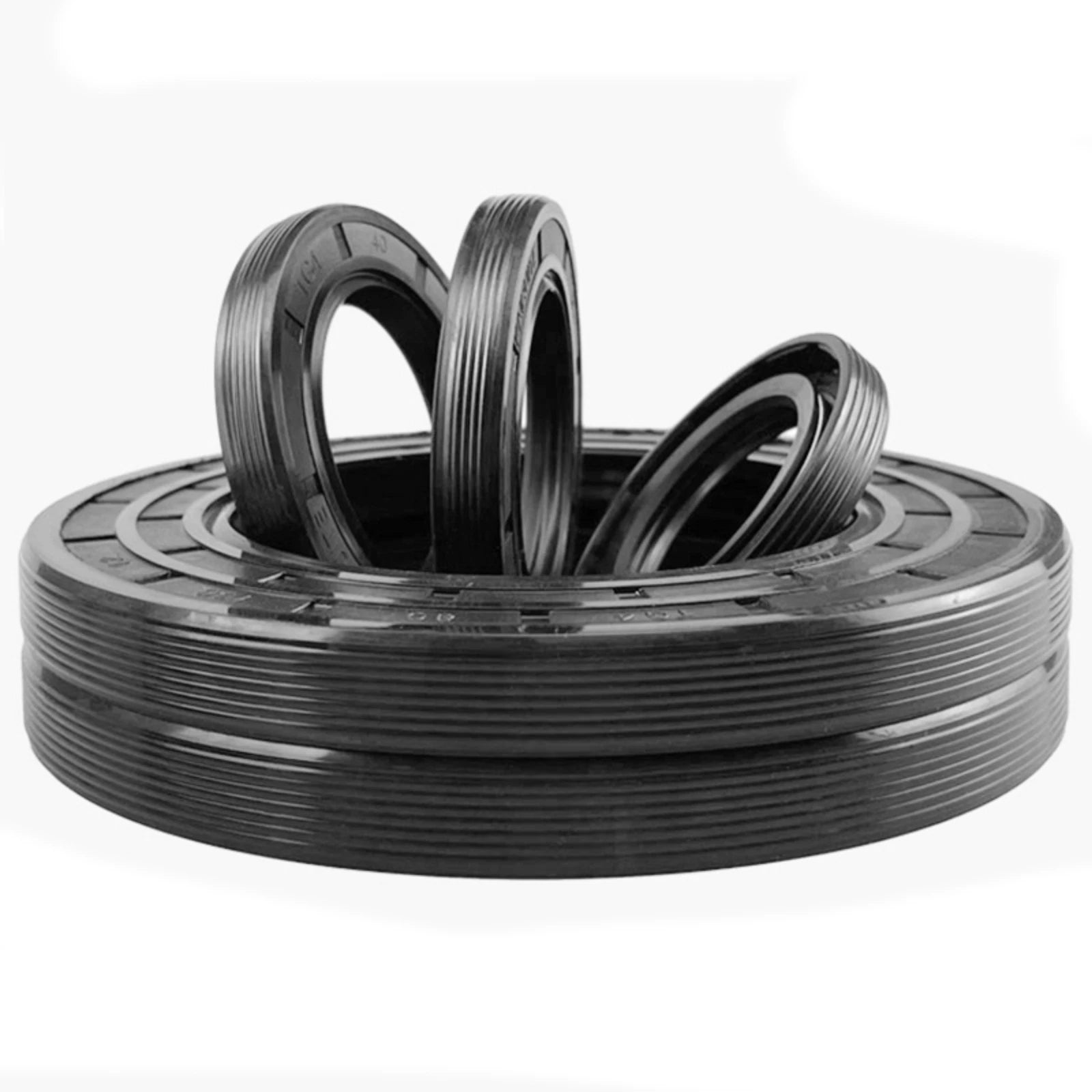 TC Oil Seal Rings Metric – NBR 70 Rotary Shaft Lip Seal, ID 8–24mm