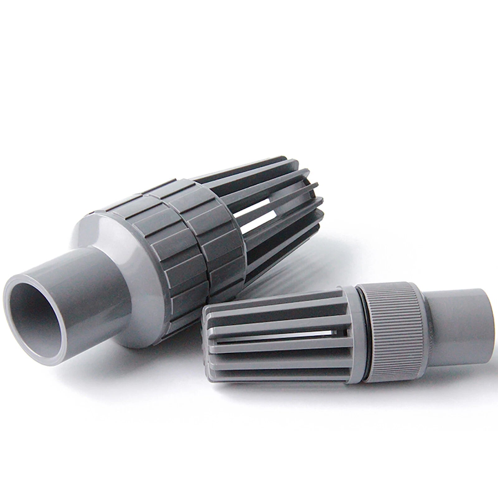 PVC Check Valve One Way Non-return Valve Water Adhesive Fittings Bottom Valves