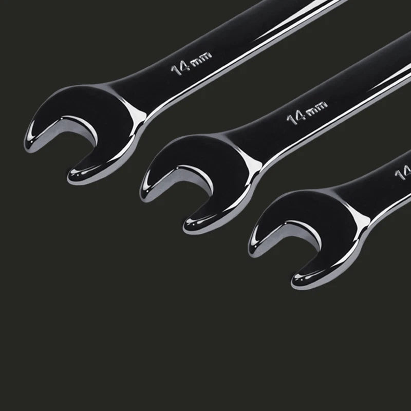 5mm-46mm Opening Range Spanner Double-End Wrench Combination Spanners Multi-Size