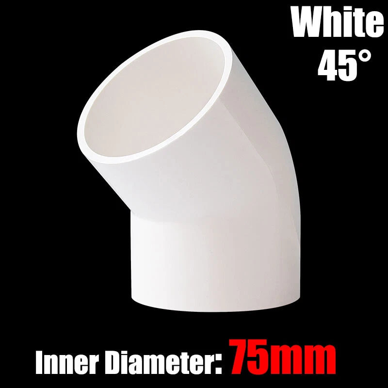 PVC 3 4 5 6-Way Elbow Connector Direct Pipe Fittings 20-110mm White Blue Grey