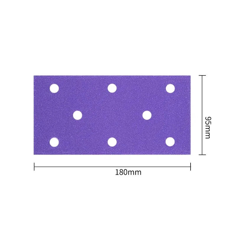 6 Inch Dry Sanding Discs Sandpaper Hook and Loop Pads 15/17Hole Grit 40-800
