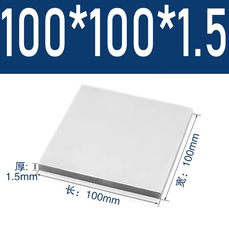 304 Stainless Steel Sheet Plate 0.3mm 0.5mm 0.8mm 1mm 2mm 3mm 4mm 5mm Thick