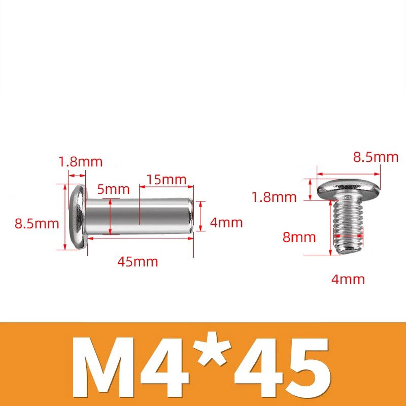 Socket Cap Head Screws 304 Stainless Steel — M2 M3 M4 M5 M6 M8 Hex Allen Bolt