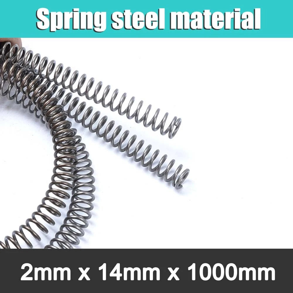 1000mm length Spring Stee Wire 0.3mm-6mm ,OD 6mm-60mm Compression Spring 1 Meter