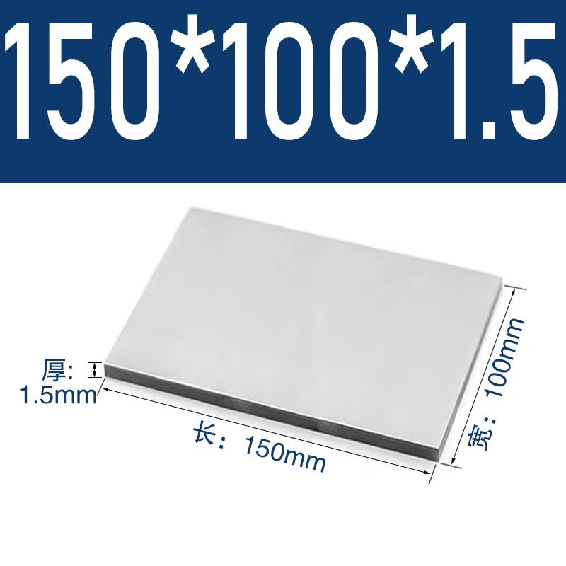 304 Stainless Steel Sheet Plate 0.3mm 0.5mm 0.8mm 1mm 2mm 3mm 4mm 5mm Thick