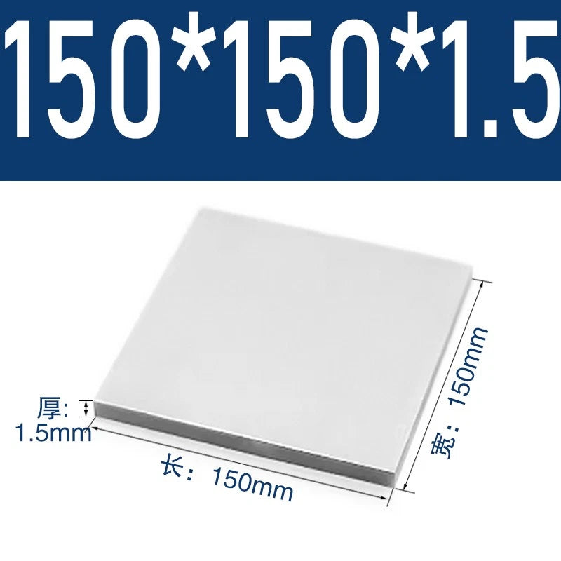 304 Stainless Steel Sheet Plate 0.3mm 0.5mm 0.8mm 1mm 2mm 3mm 4mm 5mm Thick