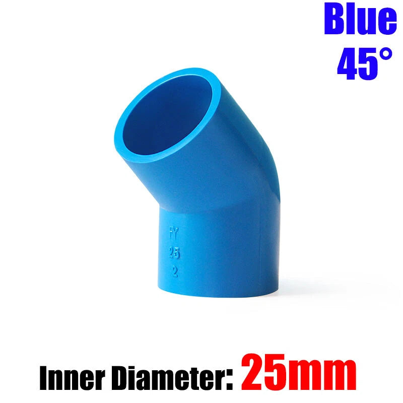 PVC 3 4 5 6-Way Elbow Connector Direct Pipe Fittings 20-110mm White Blue Grey