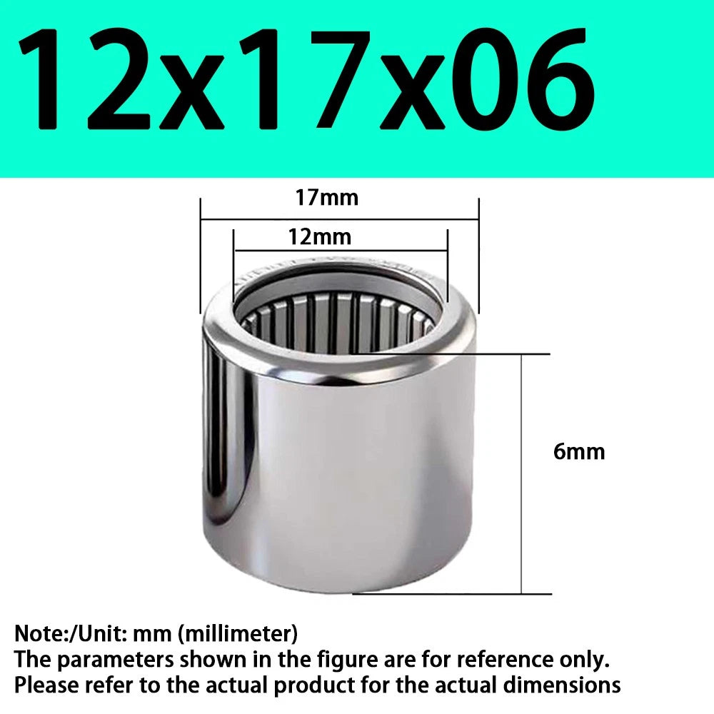 INA HK0306~HK1410 Needle Roller Bearings ID 3/4/5/6/7/8~40mm Bearing Steel