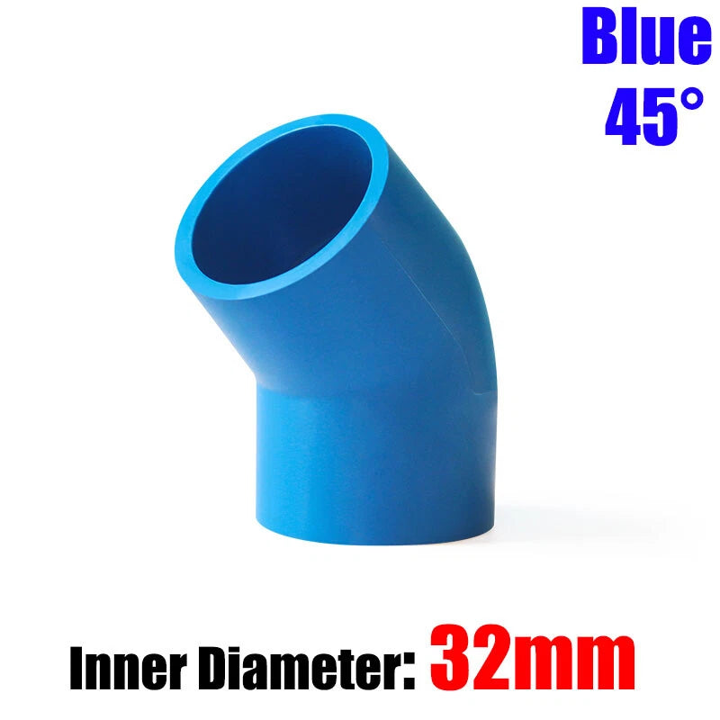 PVC 3 4 5 6-Way Elbow Connector Direct Pipe Fittings 20-110mm White Blue Grey