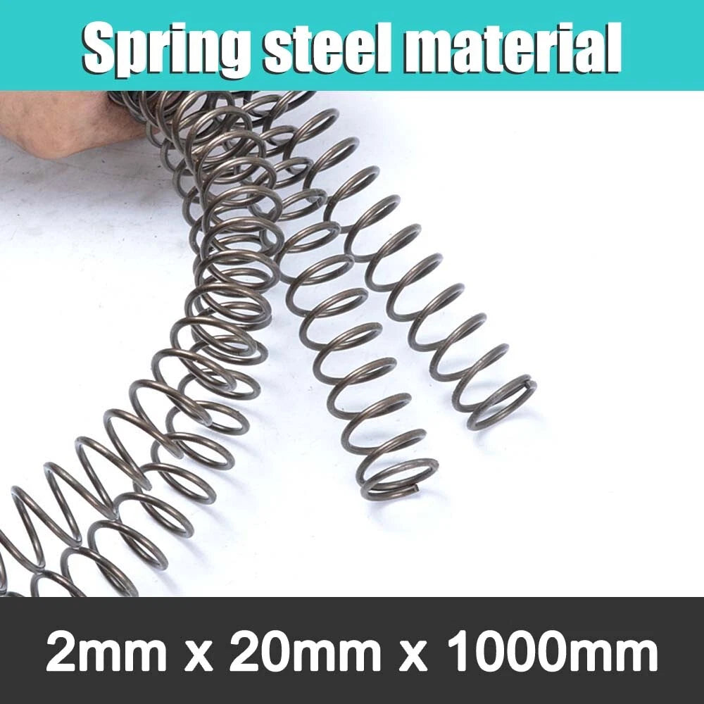 1000mm length Spring Stee Wire 0.3mm-6mm ,OD 6mm-60mm Compression Spring 1 Meter