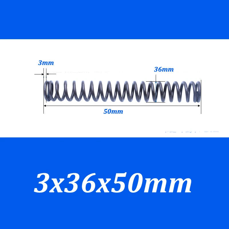 Compression Spring 30-40mm Diameter & 20-100mm Length Pressure Big 3mm Wire Dia
