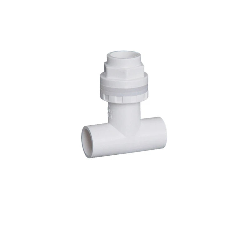 White PVC 20mm ID Pressure Pipe Fittings Metric Solvent Weld Various Parts