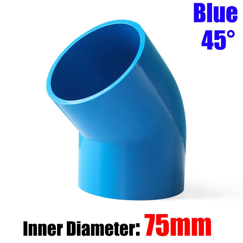 PVC 3 4 5 6-Way Elbow Connector Direct Pipe Fittings 20-110mm White Blue Grey
