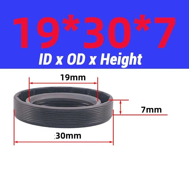 Oil Seal Metric Size Rotary Shaft Seal ID 8-38 mm TC FB Skeleton Oil Seal Rings
