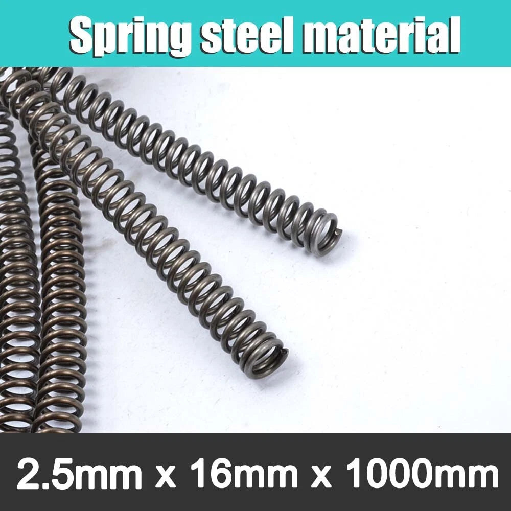 1000mm length Spring Stee Wire 0.3mm-6mm ,OD 6mm-60mm Compression Spring 1 Meter