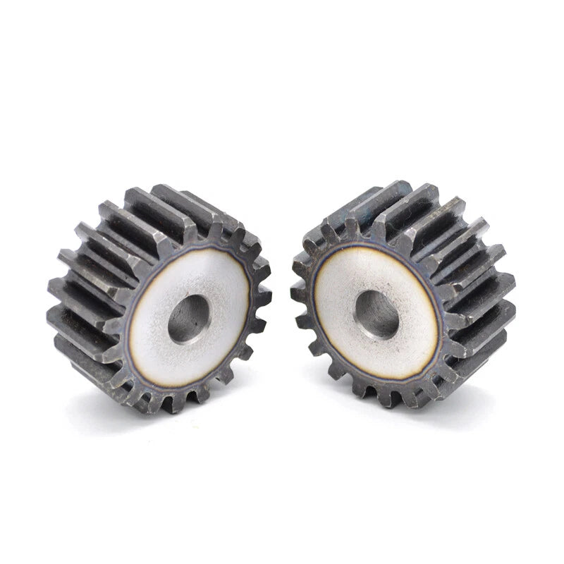 Straight Spur Gear 45# Steel 2 Mod 12-60 Teeth Cylinder Transmission Gear Motor