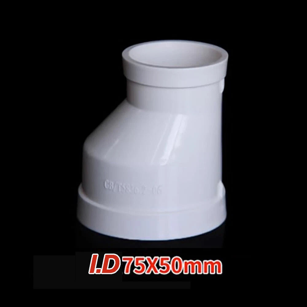 PVC Reducing Connector Offset reducer Metric Plumbing Fittings Pipe Large size!