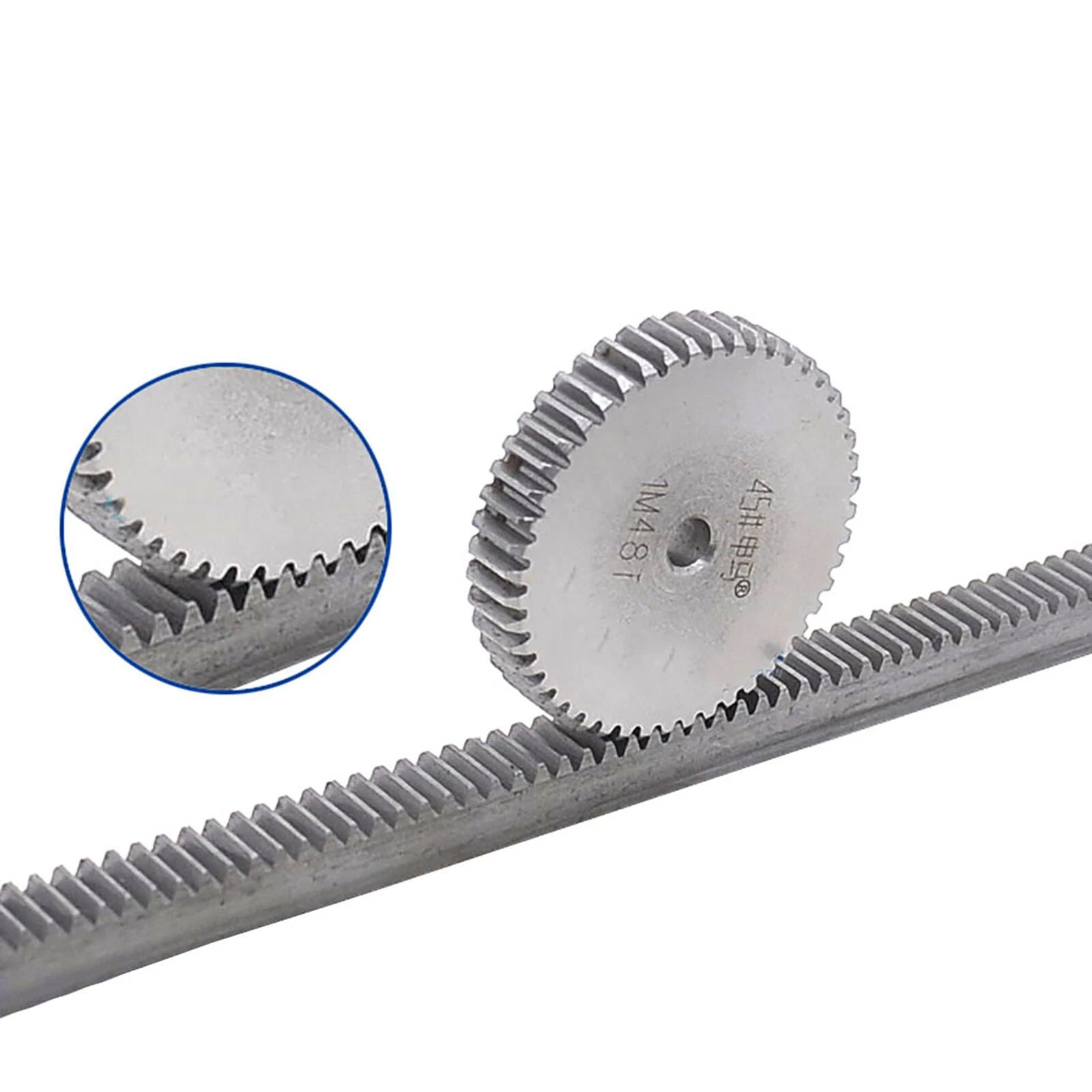 Module 1.0 Spur Gear Pinion Gears #45 Steel 12T to 140T Metal Spur Transmission