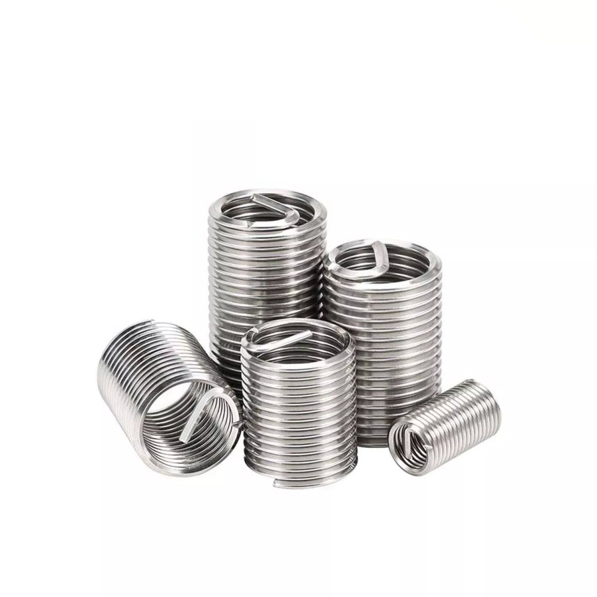 200Pcs Stainless Steel Wire Thread Repair Inserts Coarse Thread Kit DIN 8140 - HomeDIYer