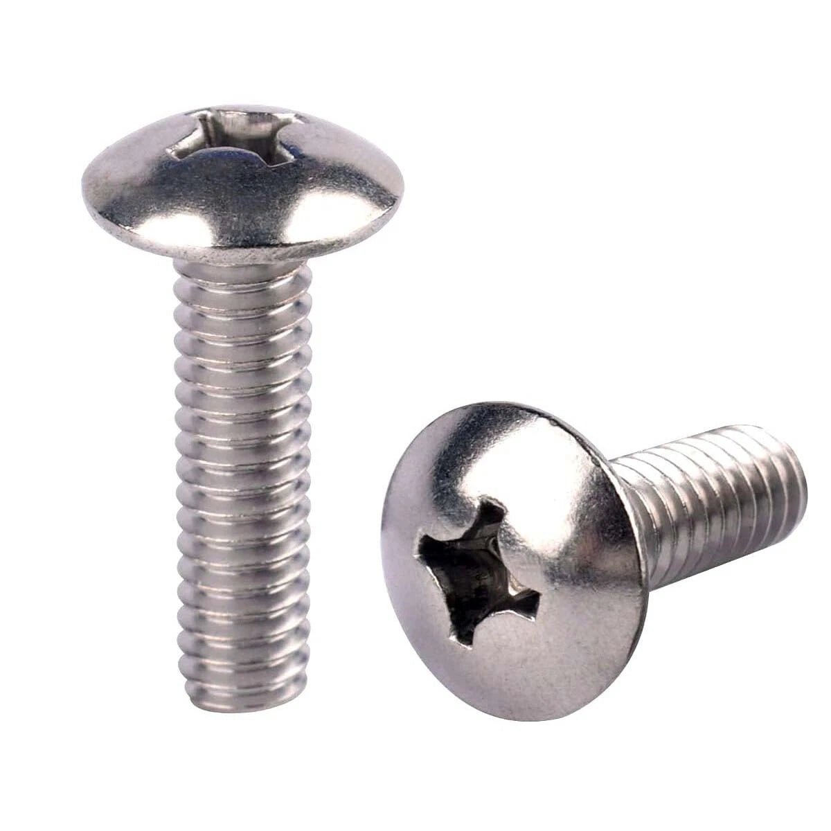 M2–M8 Stainless Steel Phillips Truss Head Machine Screws | 201 / 304 / 316 - HomeDIYer