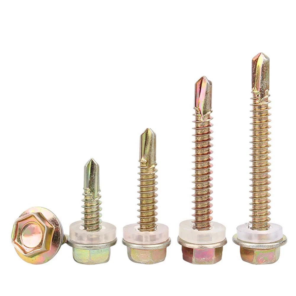 410 & A2 Stainless Hex Head Self‑Drilling Tek Screws – for Metal Roofing & Sheeting