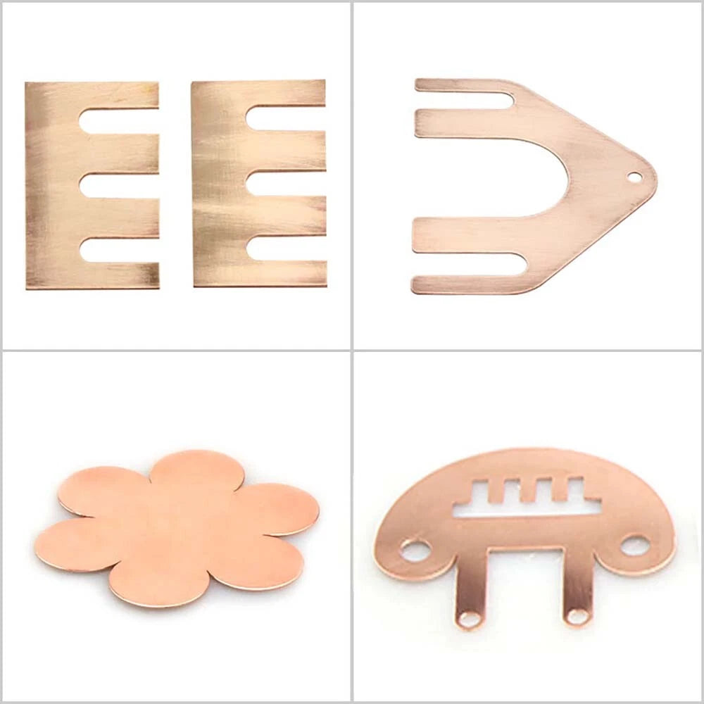 Beryllium Copper Sheet Foil Roll BeCu Strip Metal Thin Plate Thick 0.1mm-1.2mm