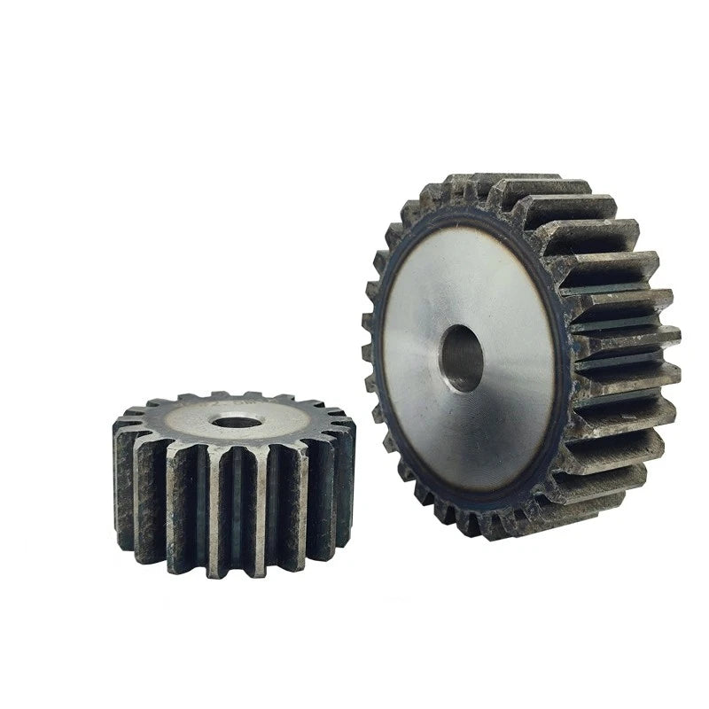 Spur Gear C45 Steel 12 Tooth - 160 Tooth Motor Pinion Flat 1M 1.5M 2M 2.5M 3M 4M