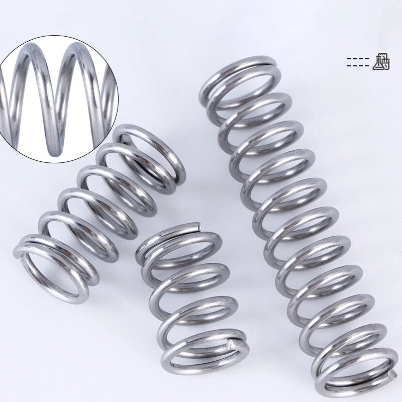 10X Wire Dia. 0.6mm OD 4mm-12mm Small Springs Compression Spring Steel
