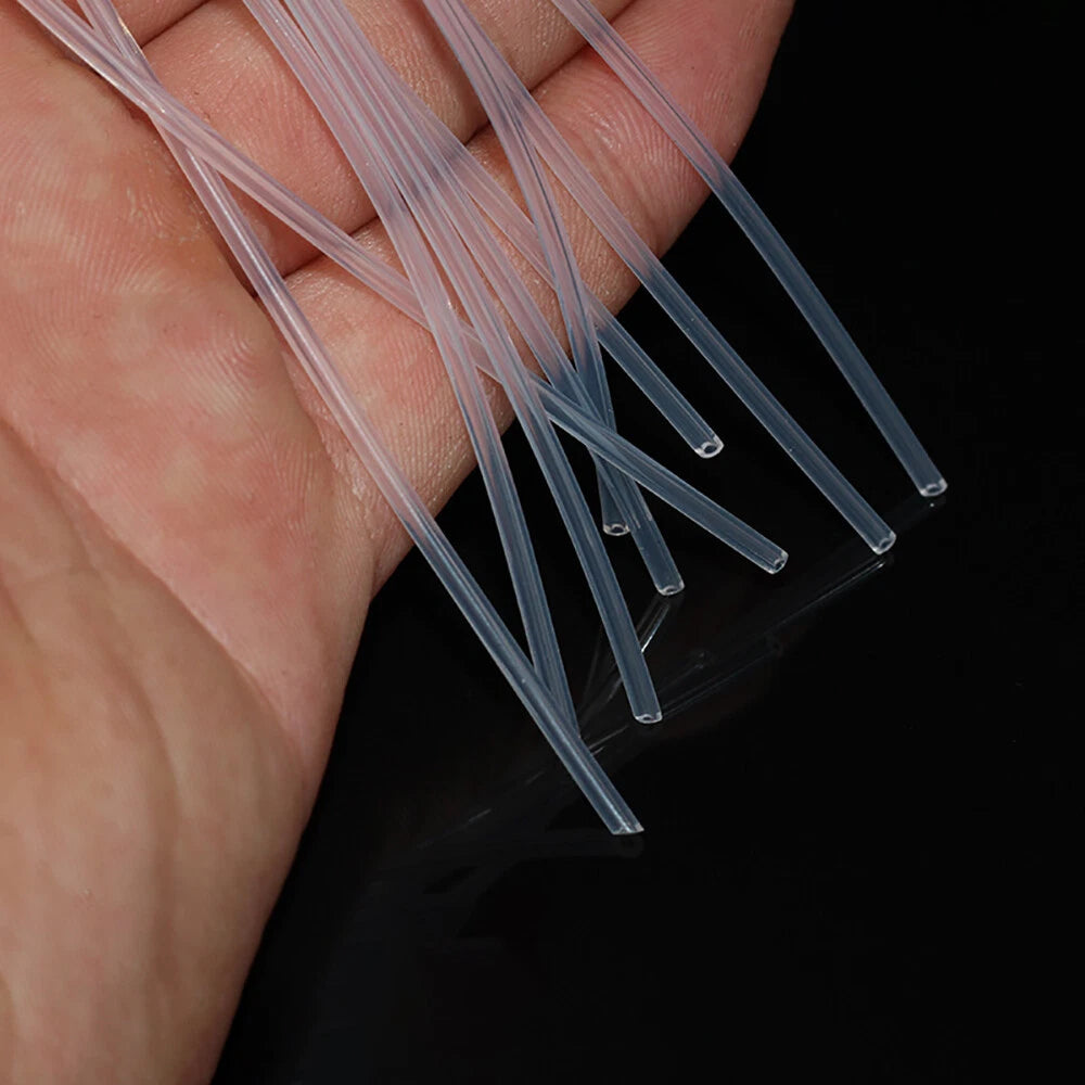 Clear Silicone Tubing — Flexible Capillary Hose ID 0.3–6mm OD 0.8–9mm