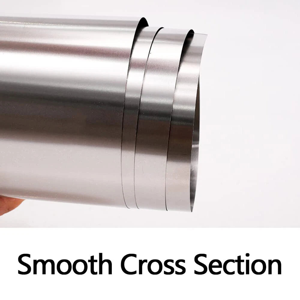 304 Stainless Steel Thin Sheet & Foil Strip Roll — 0.05mm to 3mm Thick