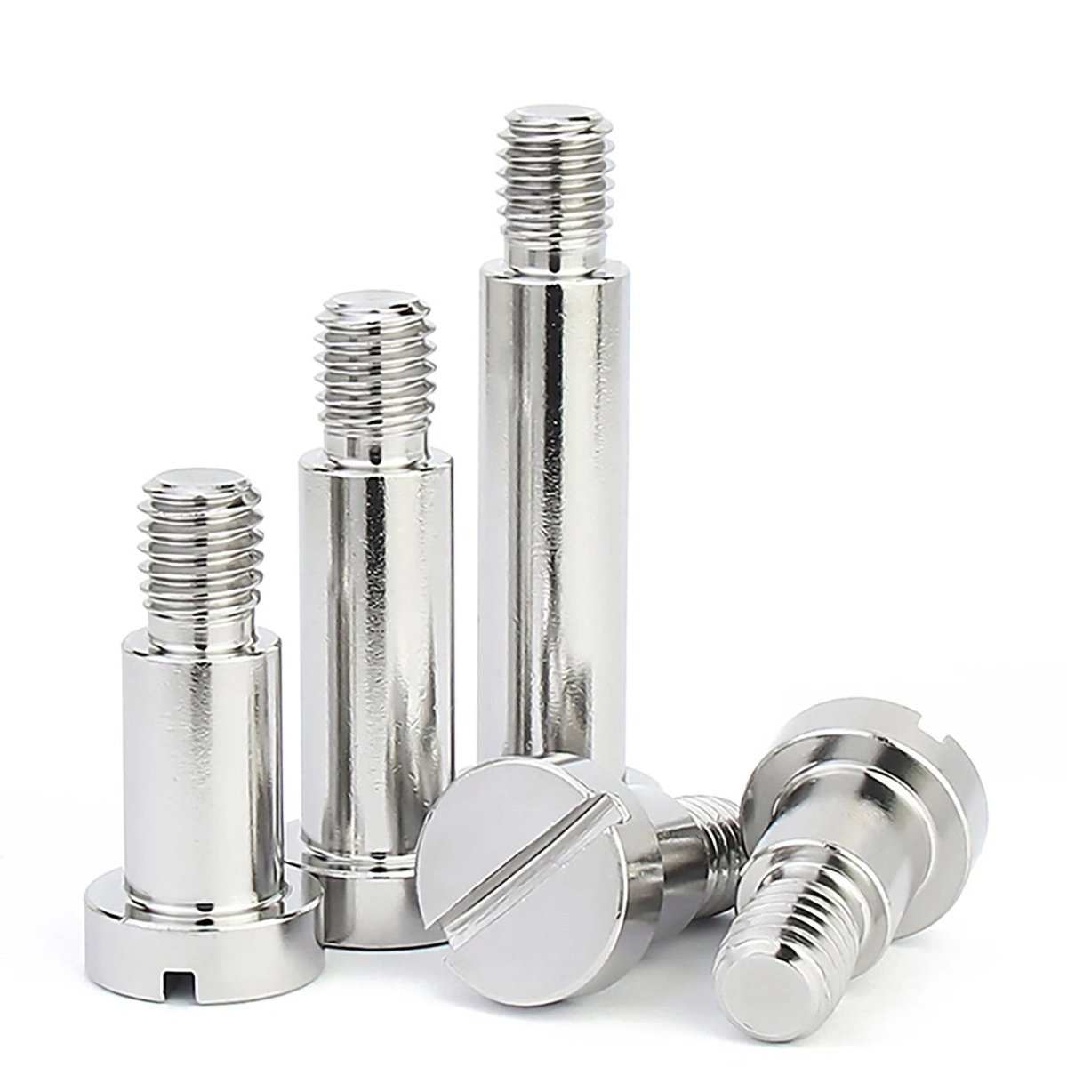 A2 Stainless Steel Slotted Shoulder Bolts DIN 923 | Step Stripper Bolts M1.6–M10 - HomeDIYer
