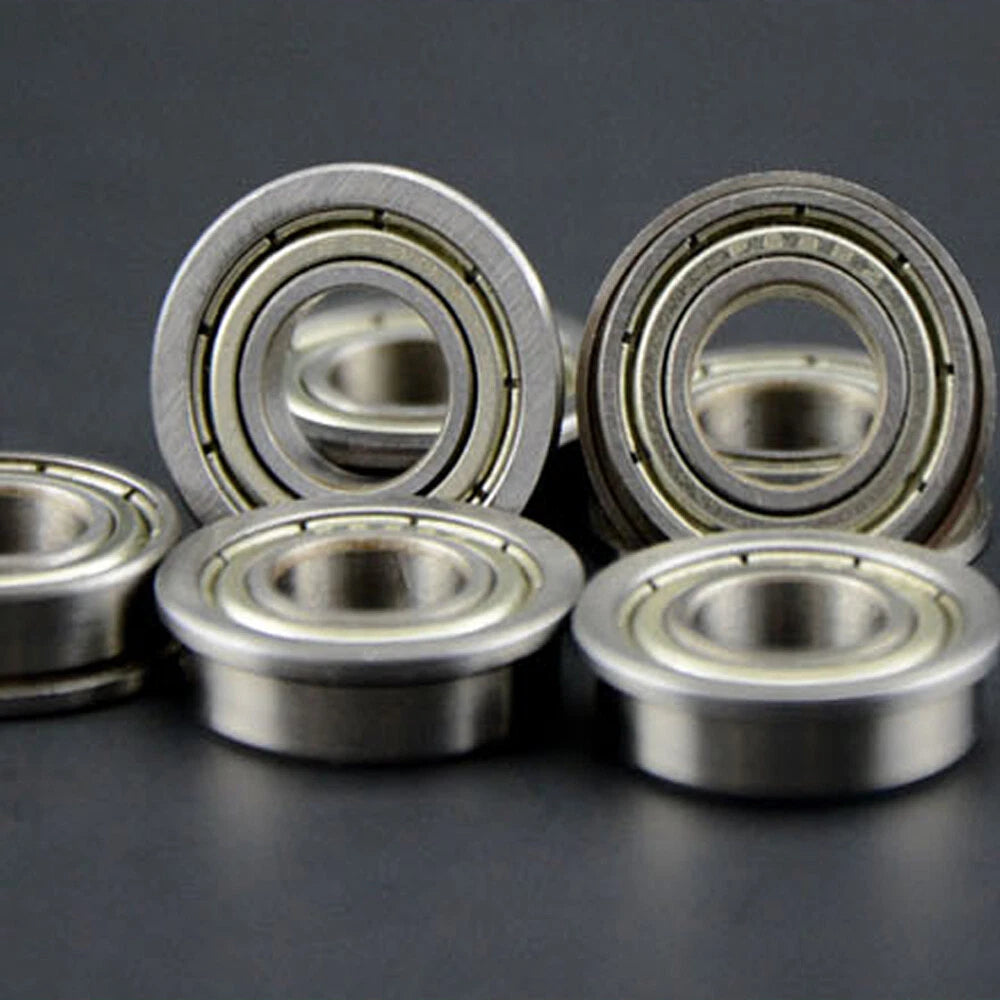 Flanged Deep Groove Ball Bearings ZZ Double Metal Shielded 2mm-12mm Bore Various