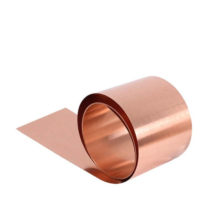 Pure Copper Sheet Roll Thick 0.05mm-1mm, Width 100-400mm Copper Foil Plate Strip - HomeDIYer