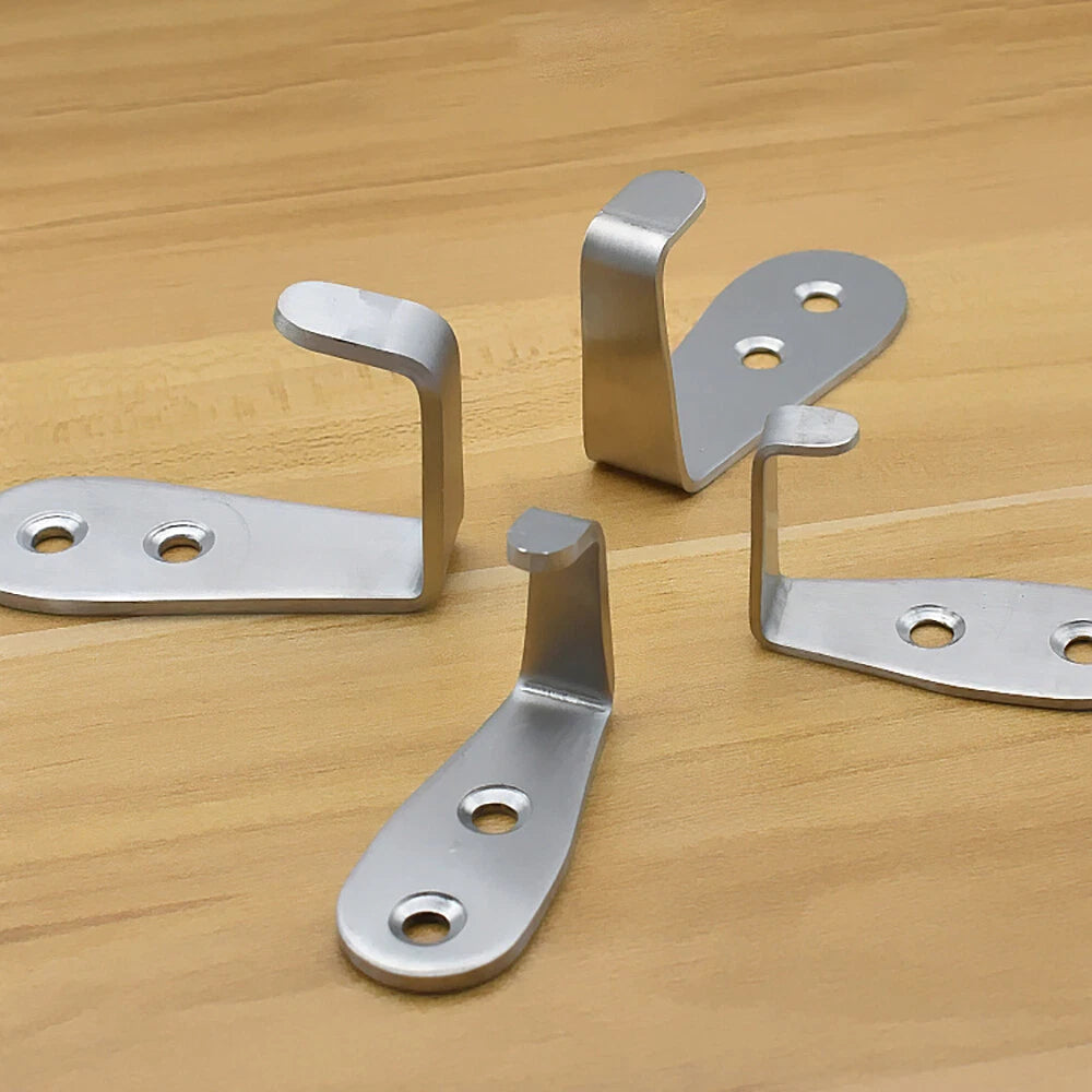 Stainless Steel Hooks Heavy Duty Wall-Mounted Door Rope Towel Hanger Coat Hook