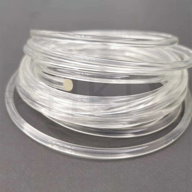 Transparent PU Round Drive Belt — Polyurethane Solid Round Belting 2mm–10mm
