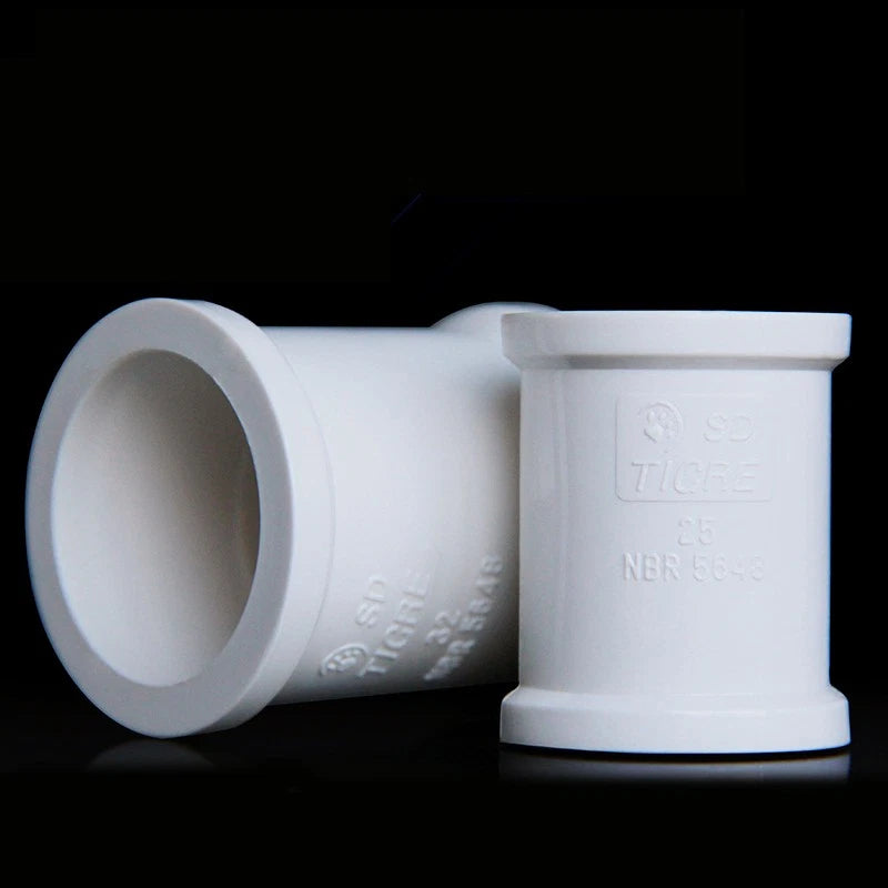 Straight Coupling PVC Plumbing Fittings Pipe Solvent Weld Metric Thickening