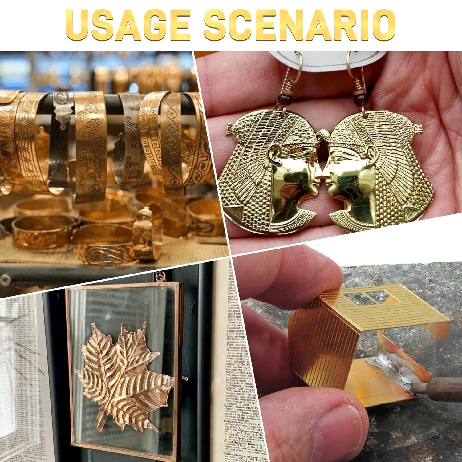 Brass Square/plate/sheet 0.3mm 0.4mm To 5.0mm - Brass Sheet Metal Guillotine Cut
