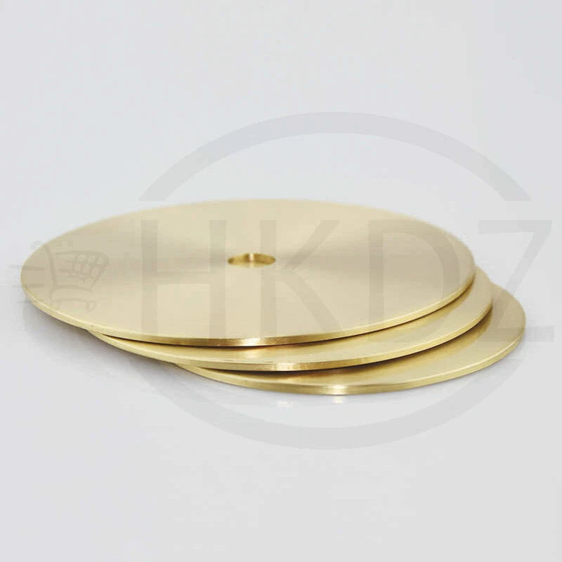 Brass Discs Blanks Metal Round Gasket Sheets Diameter 20mm-150mm Thickess 2mm