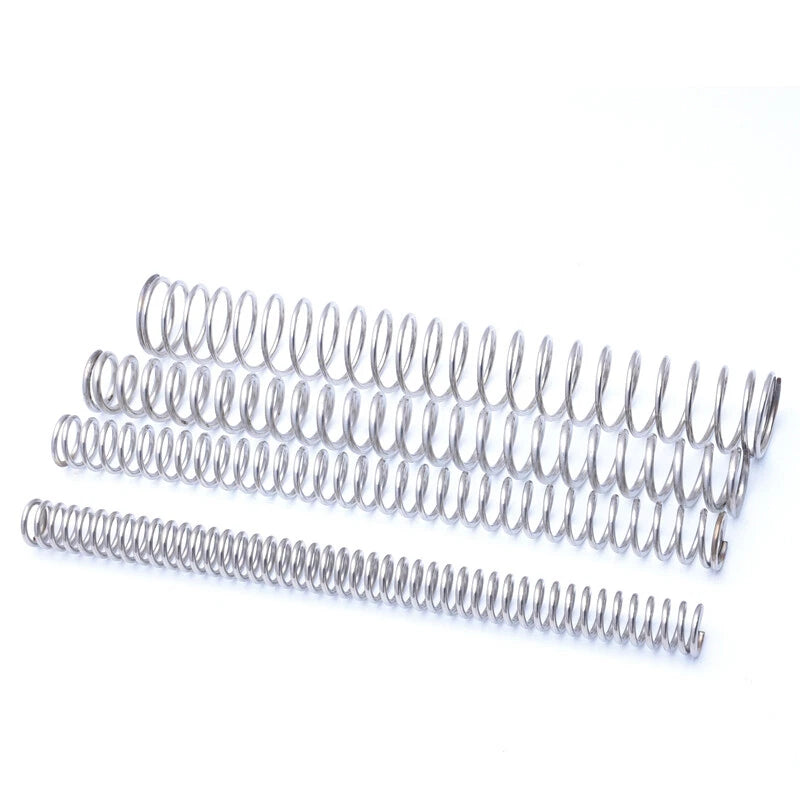 2mm Wire Dia Compression Spring 24-30mm Dia 10-200mm Length A2 Stainless Steel