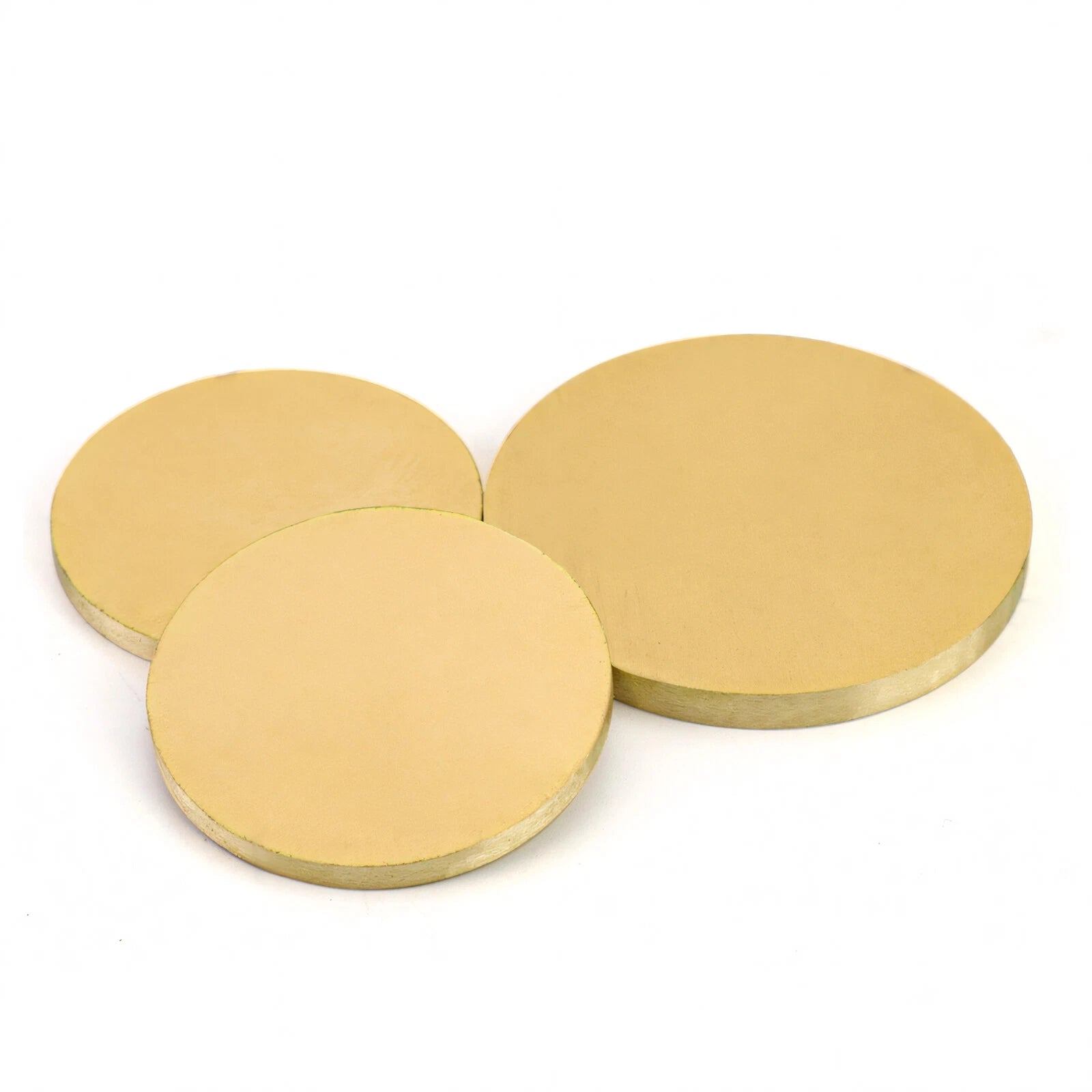 Solid Round Brass Sheet Pure Plate Blanks Metal Discs Dia 10-200mm Thick 1.2-3mm