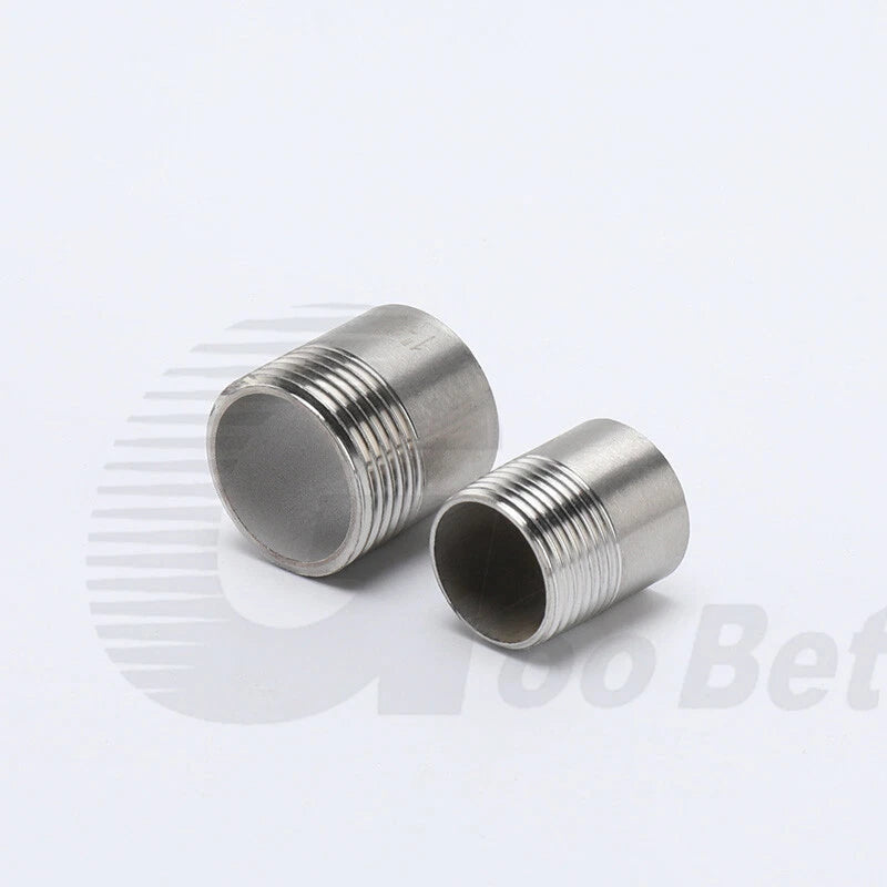 Stainless Steel 304 Weld Nipple Connector — BSP 1/4" to 4" Threaded Pipe Fitting